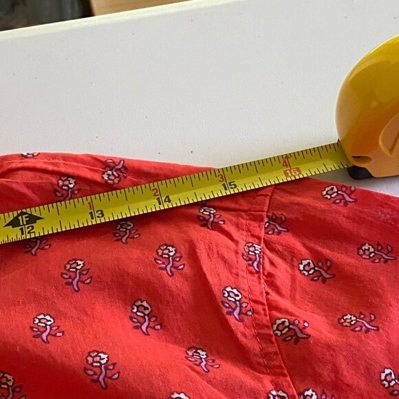 Gap Women's Floral Button Down Summer Shirt/Top. Size Medium. 100% Cotton - Picture 10 of 10